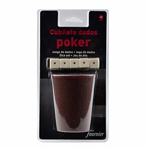 Fournier 102006 - Cubilete + Dados Póker Blister