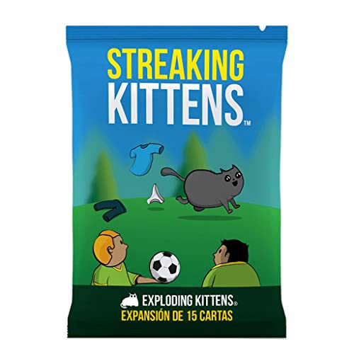 Exploding Kittens EKIEK05ES - Streaking - Expansión en Español