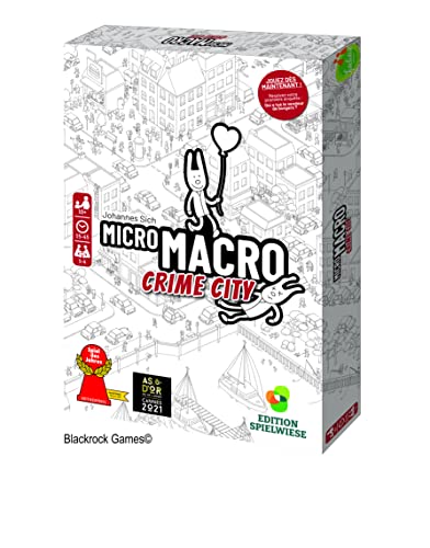 Spiel Spielwise Micro Macro Crime City SPI001MA - Juego de mesa, multicolor (versión en francés)