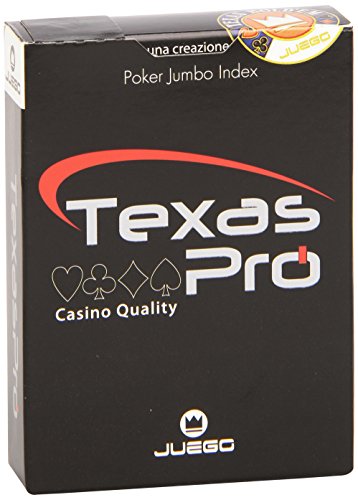 Juego - Baraja Texas Pro. Plástico 100 % 'casino Quality', de viaje - Azul , color/modelo surtido