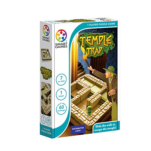 Temple Trap - Smart Games, Juego educativo para niños, juegos de mesa infantiles, juguetes para niños, Smartgames, juguete puzzle para pequeños