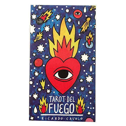 Tarot del Fuego Tarot Cards Game English Tarot Deck Table Card Juegos De Mesa Party Playing Tarot Cards Entertainment Family Games