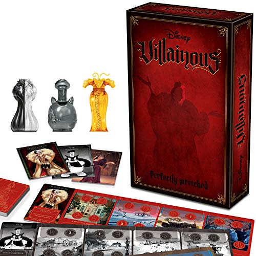 Ravensburger Disney Villainous Perfectly Wretched - Strategy Board Game for Kids & Adults Age 10 Years Up - Can Be Played as a Stand-Alone or Expansion