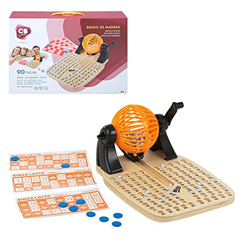 ColorBaby - Bingo de madera con accesorios juegos de mesa CB Games (28815)