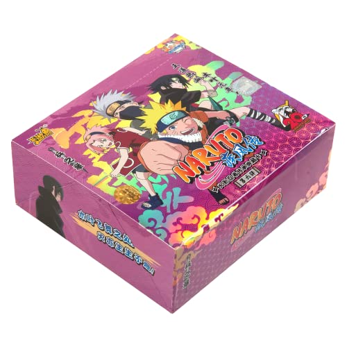 Naruto Cards Booster Box - Caja roja (30 unidades)
