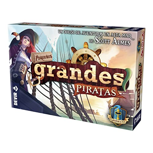 Devir - Pequeños Grandes Piratas, Juego de Cartas