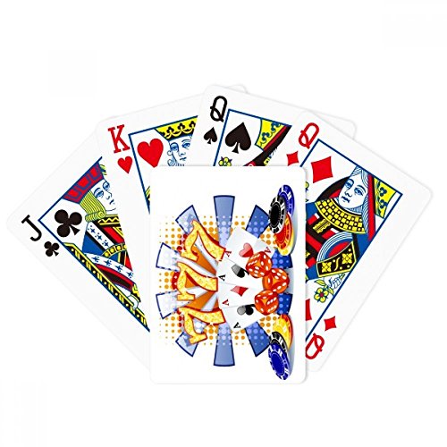 Casino Dice Chips Poker Ilustración Poker Jugar Magic Card Fun Juego de mesa