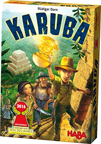 Haba -Karuba, juego de mesa multicolor (301895), el embalaje puede variar, versión en español