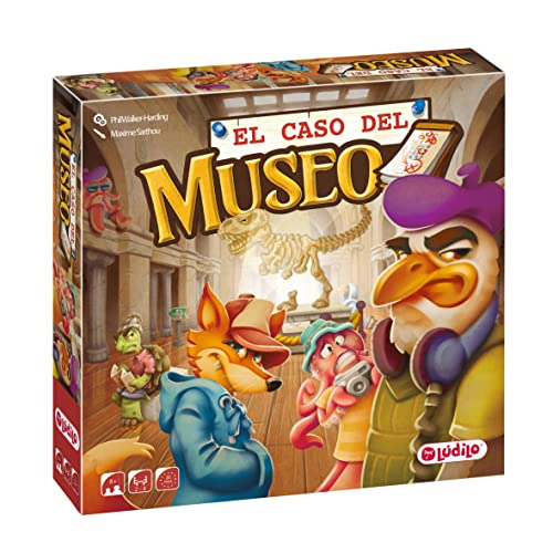 Ludilo - El Caso En El Museo | Juegos De Mesa Niños 8 Años | Juegos Educativos 8 Años | Juegos Niños 8 Años | Juegos Reunidos | Juegos De Mesa Familiares