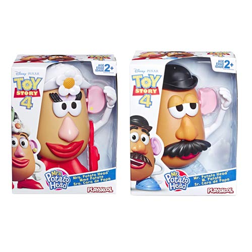 Toy Story 4 E3069EU4 Mr Potato Classic Mr & Mrs Patato Head-Juego de 2, Multicolor