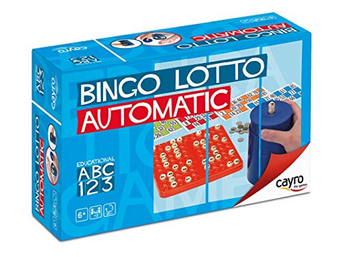CAYRO-301 Bingo automático Familiar 29x18cm, Multicolor (301)