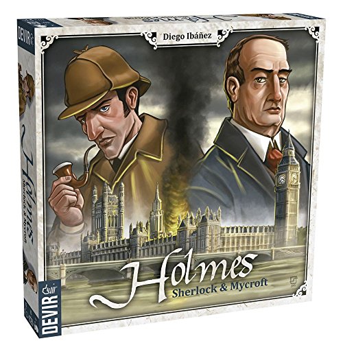 Devir- Holmes: Sherlock and Mycroft Juego de Mesa, Multicolor (BGHOLMES)