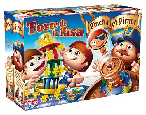Falomir Pincha Pirata + Torre Risa. Juego de Mesa. Habilidades. (32-7777)