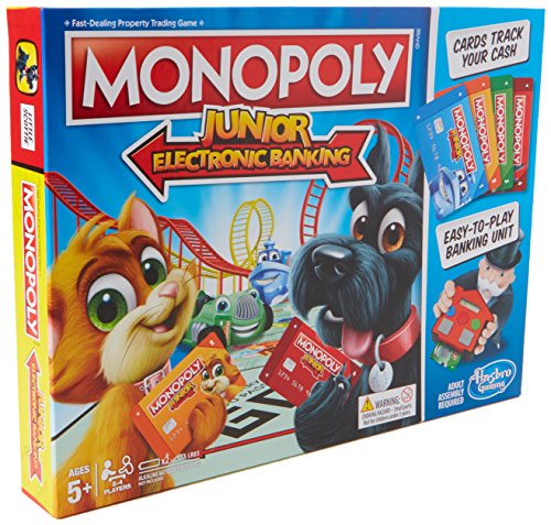Hasbro Gaming Banca Electrónica Monopoly Junior